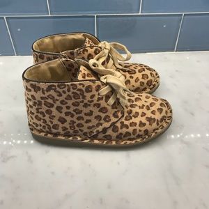 Cole Haan Girls City Chukka, Leopard